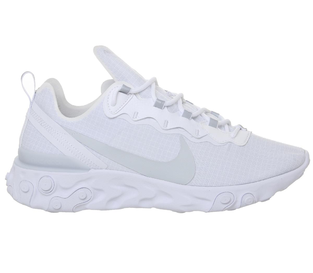 white nike element react