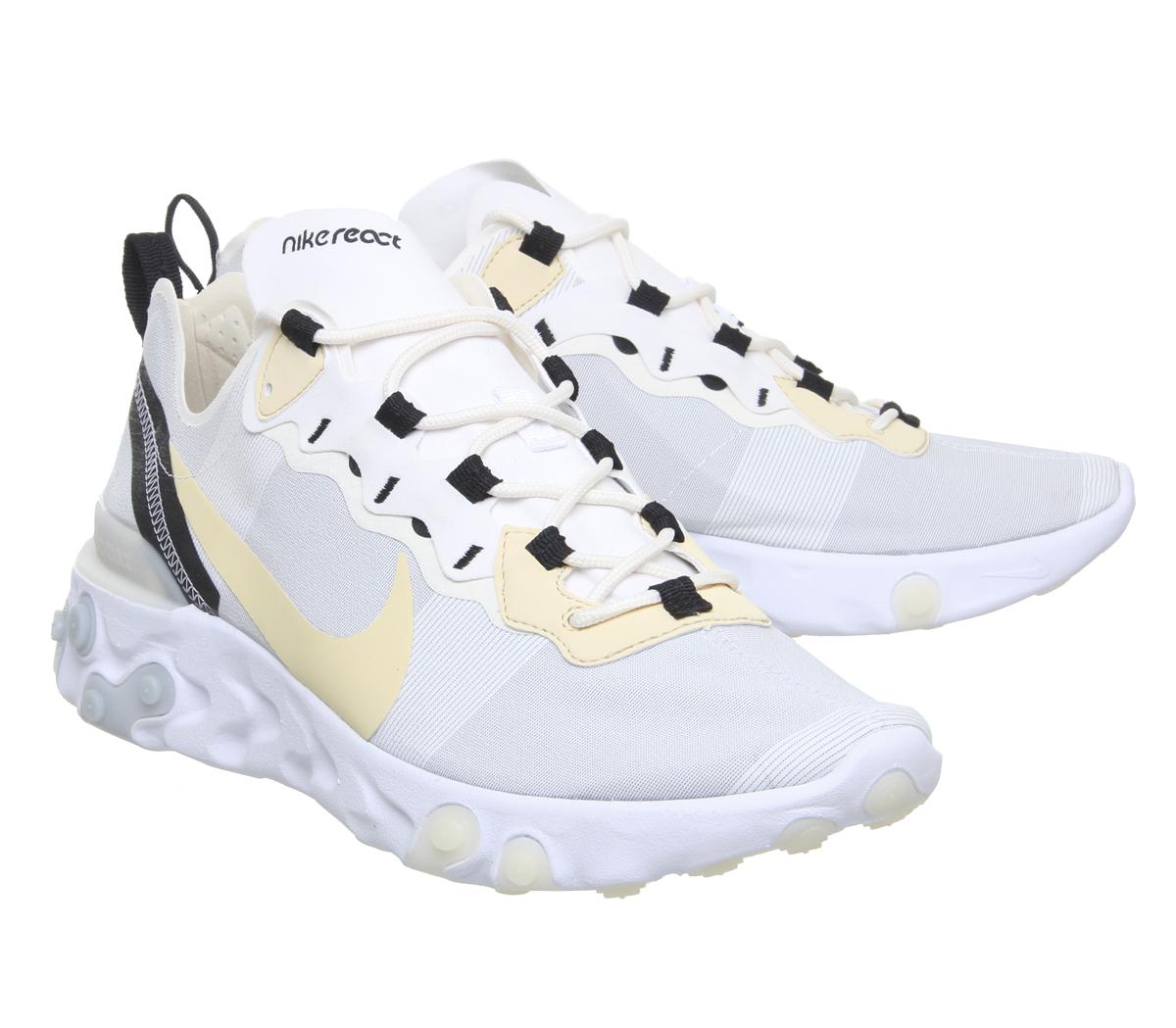 white nike element react