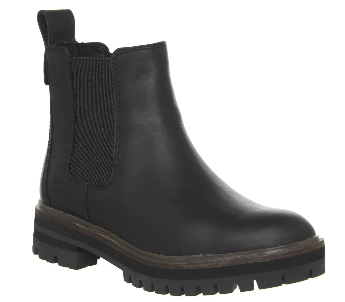 Timberland London Square Chelsea Boots Jet Black - Damenstiefel