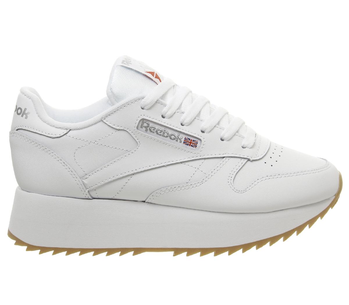 Reebok white leather. Reebok Classic Leather Double. Рибок Классик Леатер. Кроссовки рибок Классик Леатер. Reebok Classic Classic Leather.