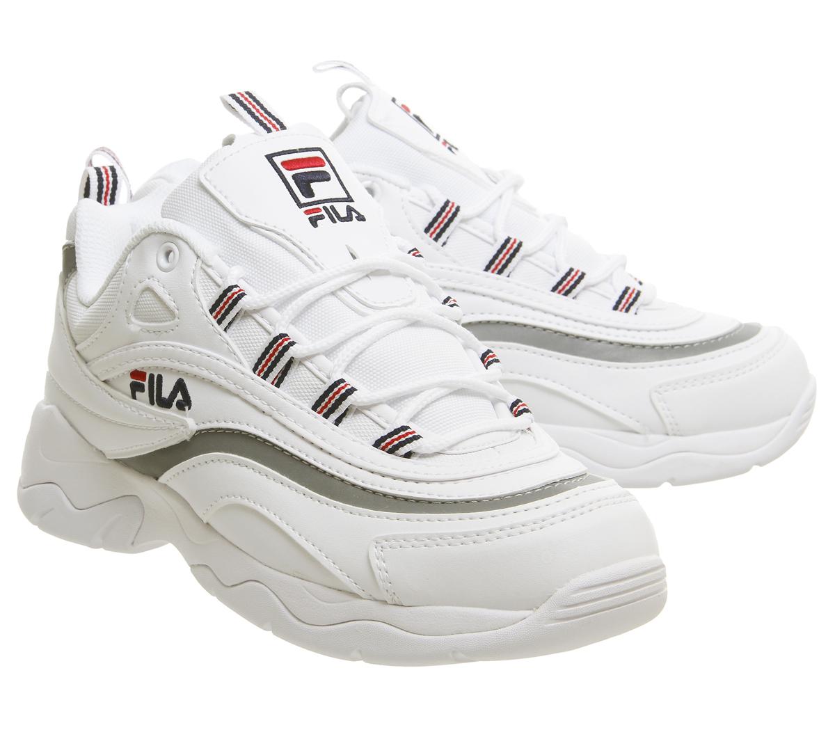 fila ray silver