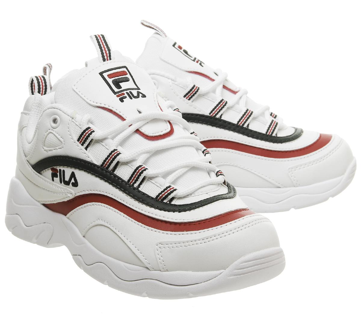 fila ray trainers womens