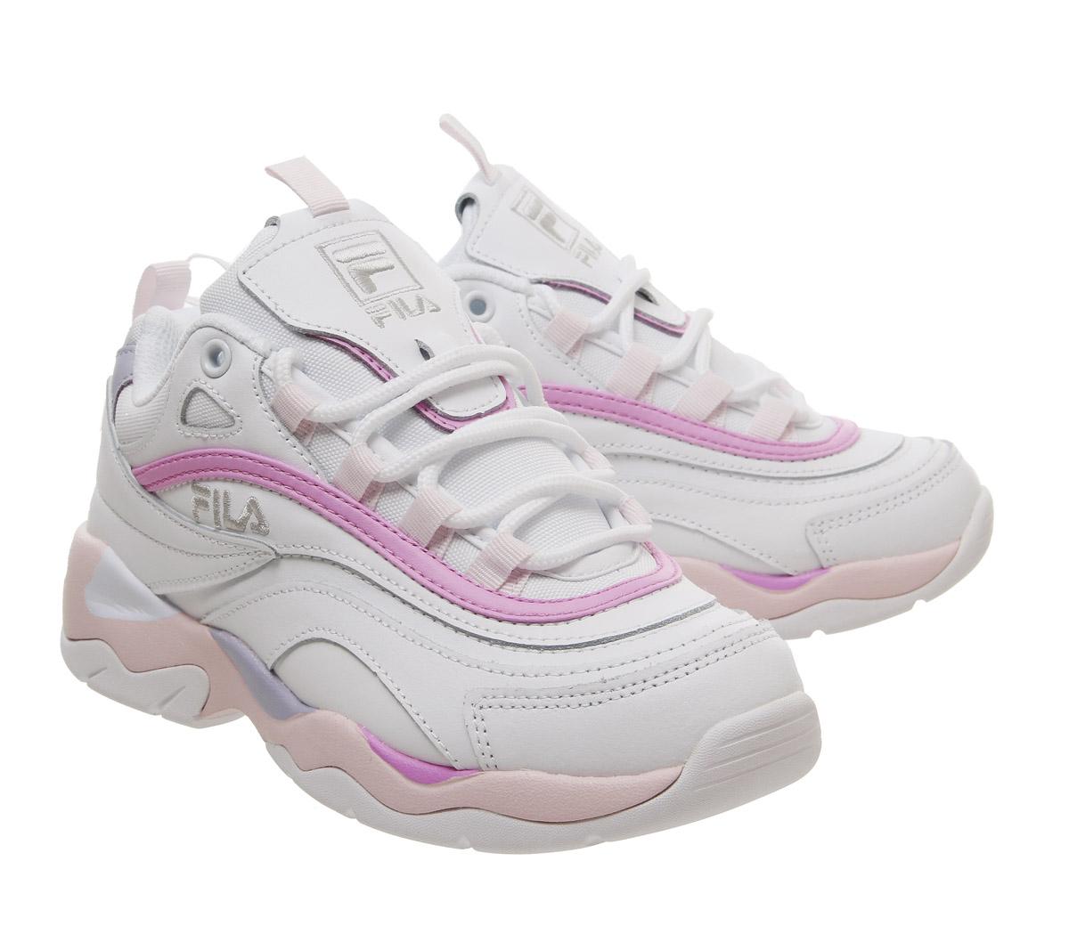 fila trainers pink