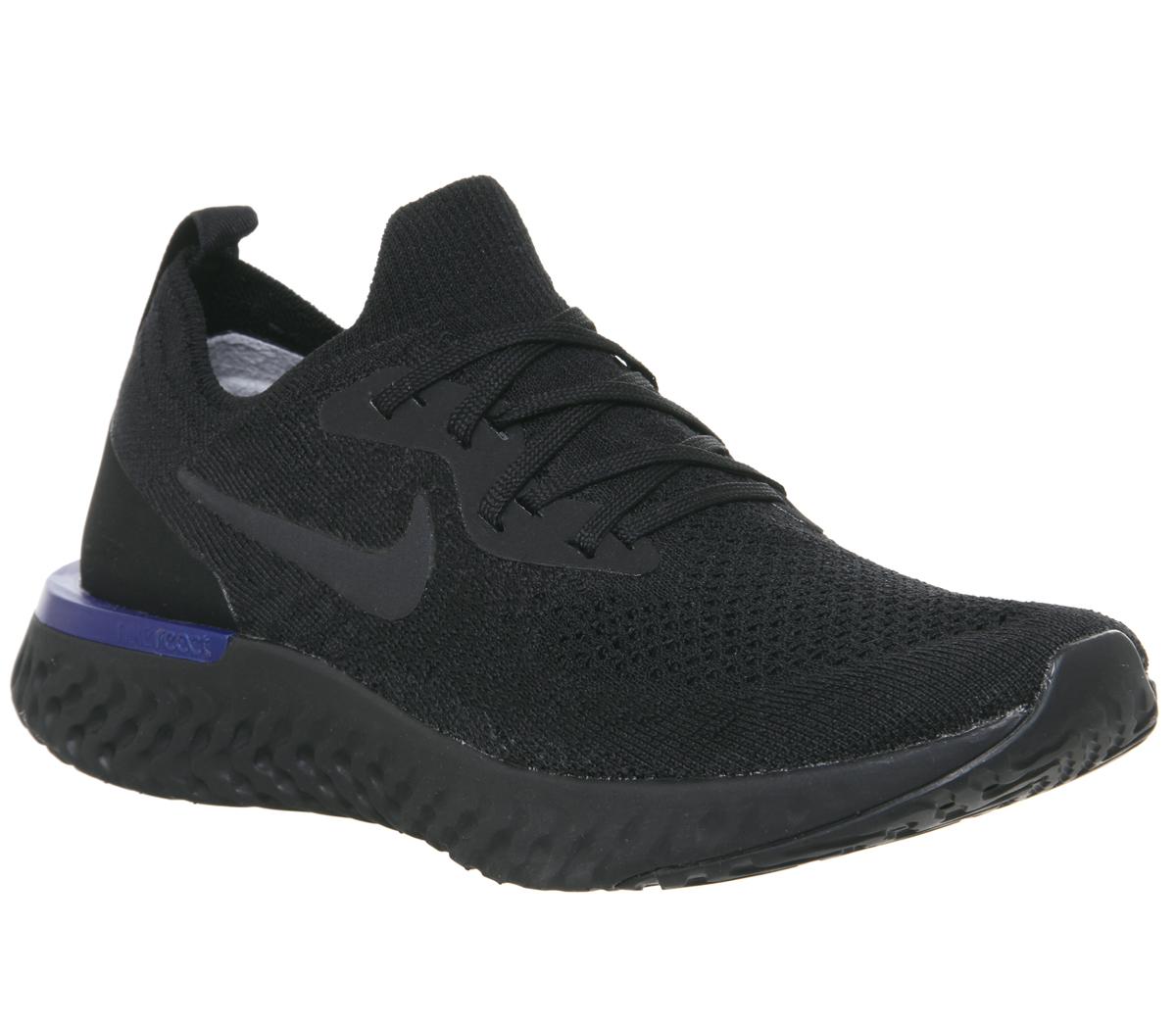 Nike Epic React Flyknit Trainers Black 