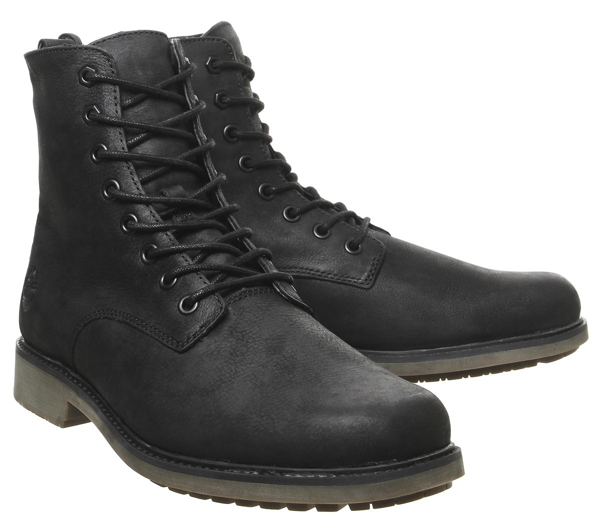 Timberland Lux Lace Up Boots New Black - Boots