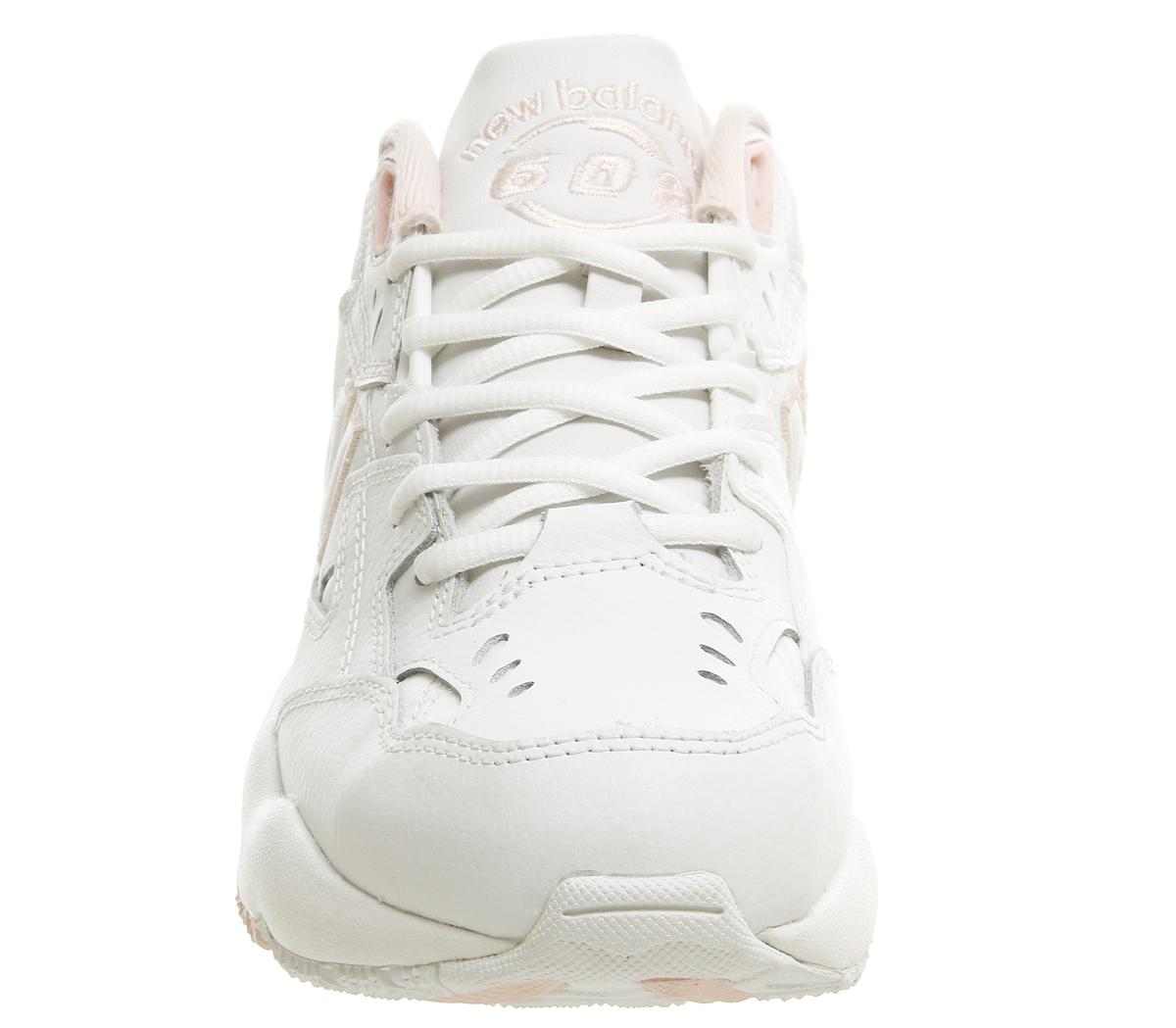new balance 608 trainers cream pink