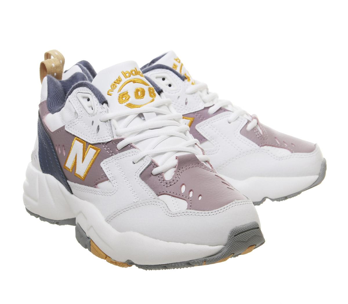 New Balance 608 Trainers Vintage Indigo Cashmere Gold Dust - Sneaker damen