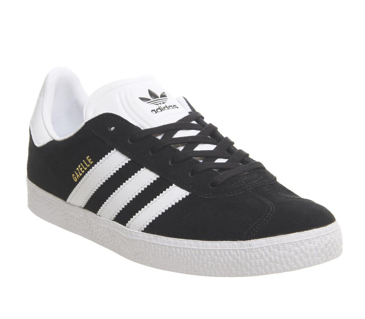 adidas Gazelle Jnr Trainers Core Black - Hers trainers