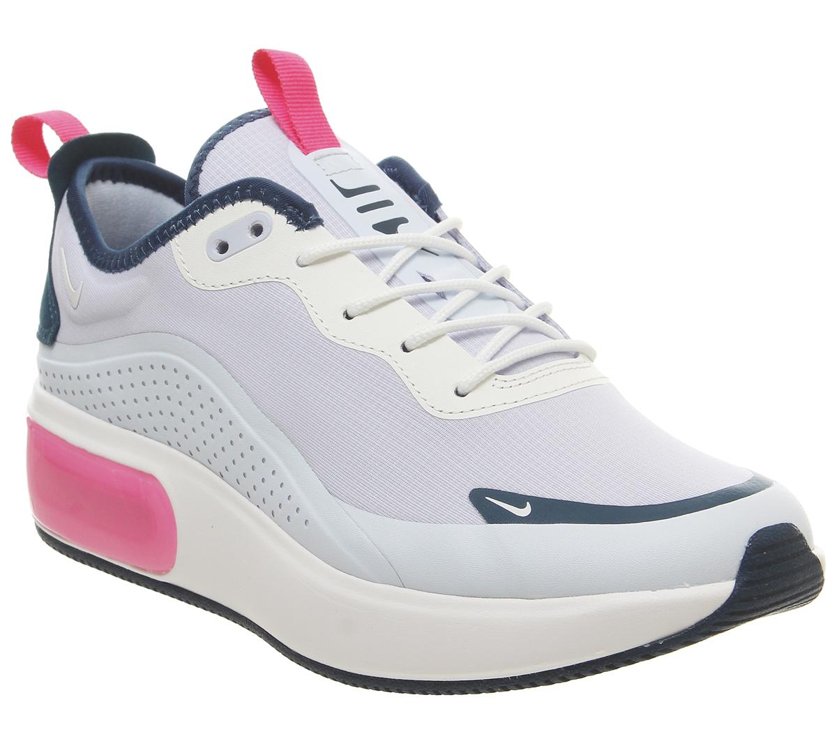 Nike Air Max Dia Trainers Blue Force Hyper Pink Summit ...