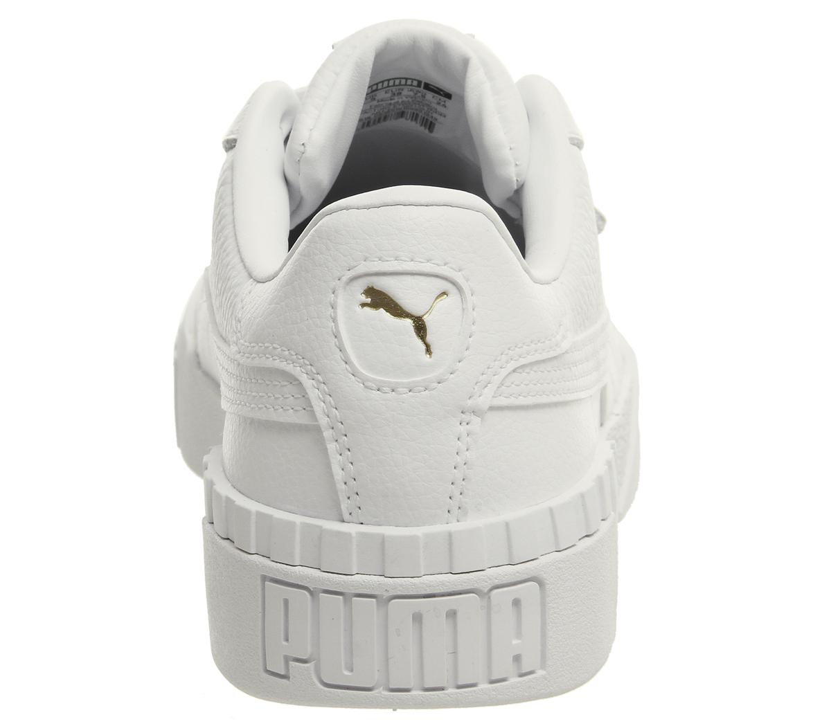 puma cali emboss white