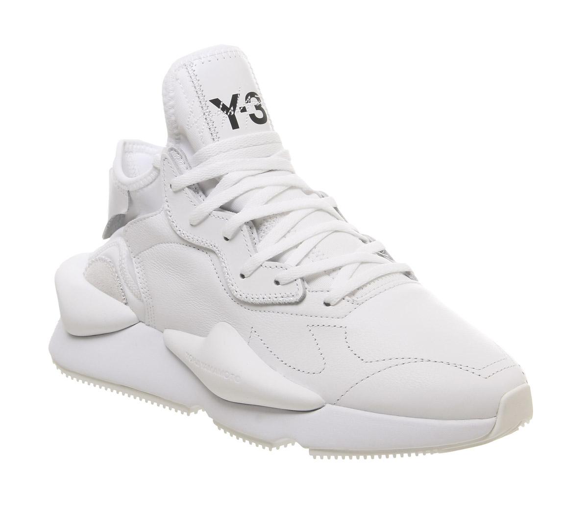 adidas Y3 Y3 Kaiwa Trainers White Leather - His trainers