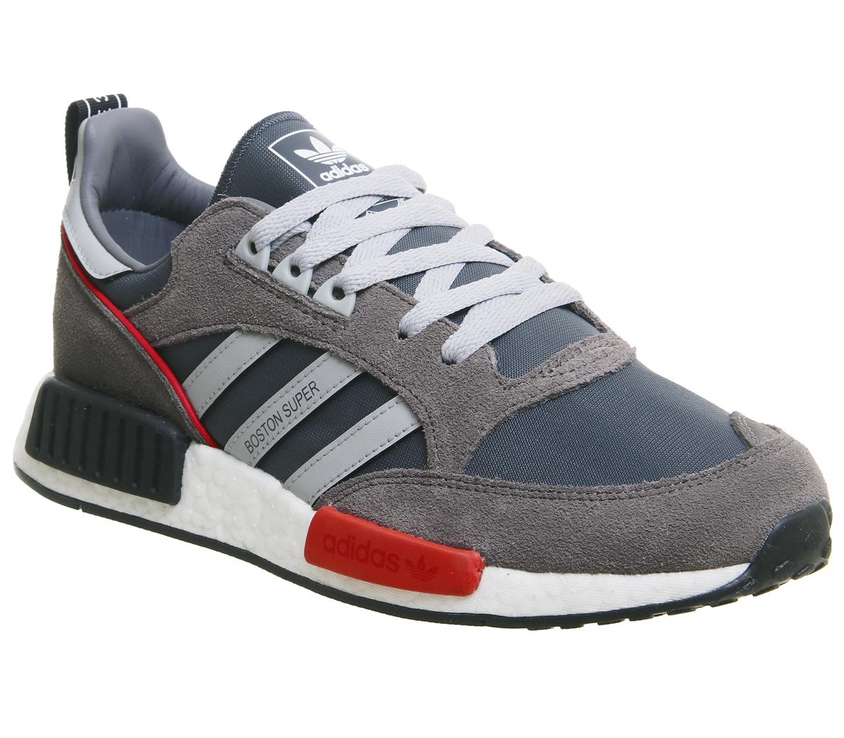 adidas Boston X R1 Trainers Bold Onix Clear Onix White - His trainers