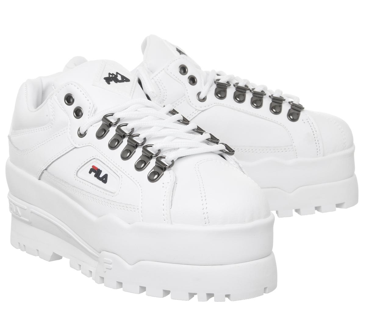 fila white trailblazer