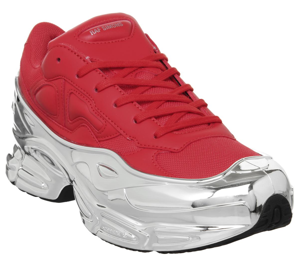 raf simons ozweego silver