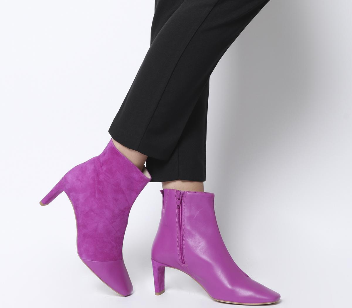 low heeled boot