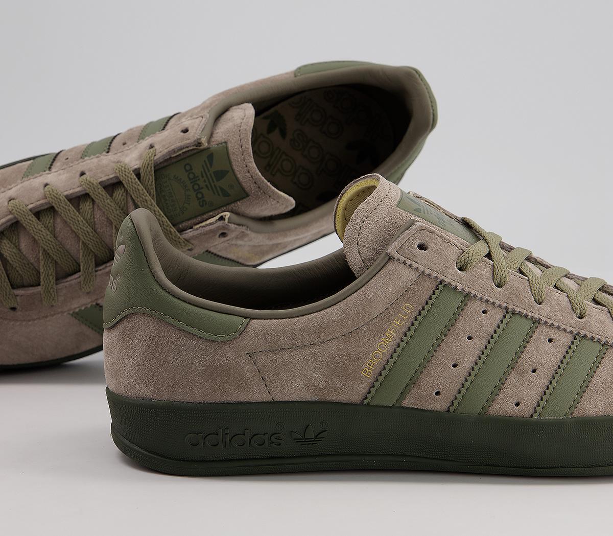 adidas Broomfield Trainers Trace Cargo Raw Khaki Night Cargo - His trainers