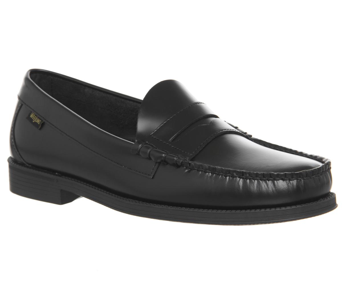 G.H Bass & Co Easy Weejun Penny Loafers Black - Men’s Smart Shoes