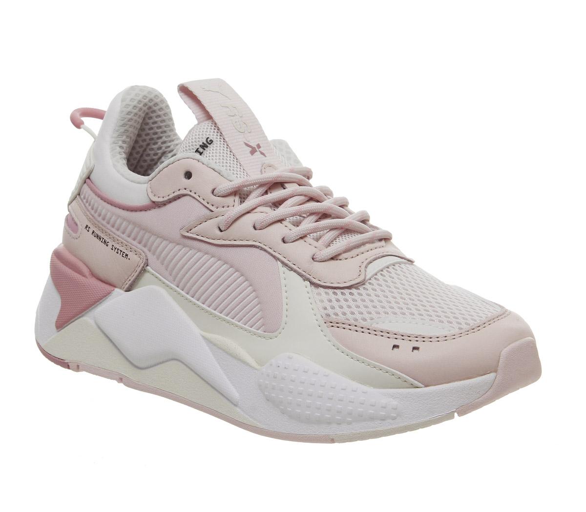 Puma Rs X Tracks Trainers Pink Pink Peach White Hers Trainers