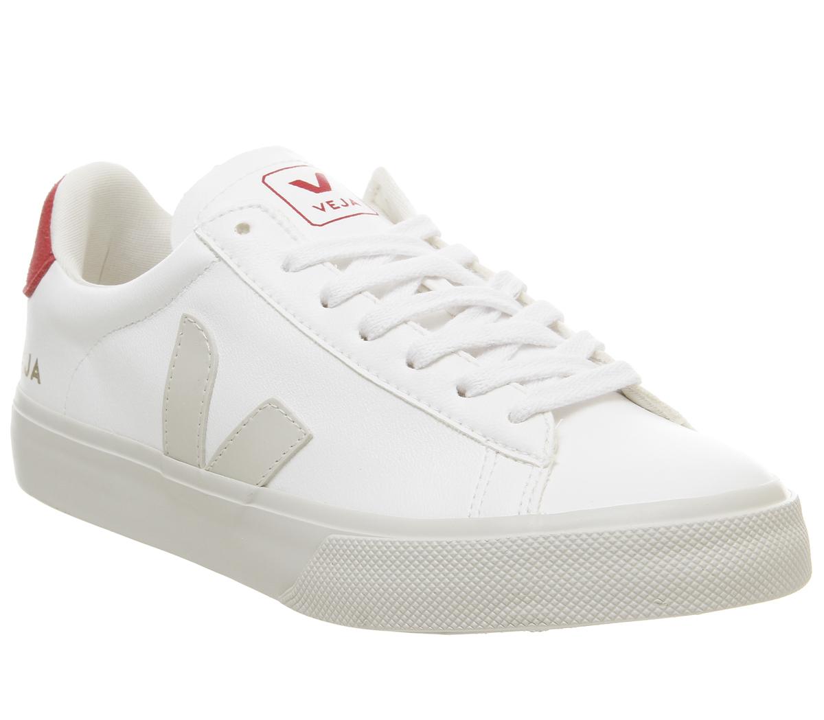 Veja Campo Trainers White Red - His 