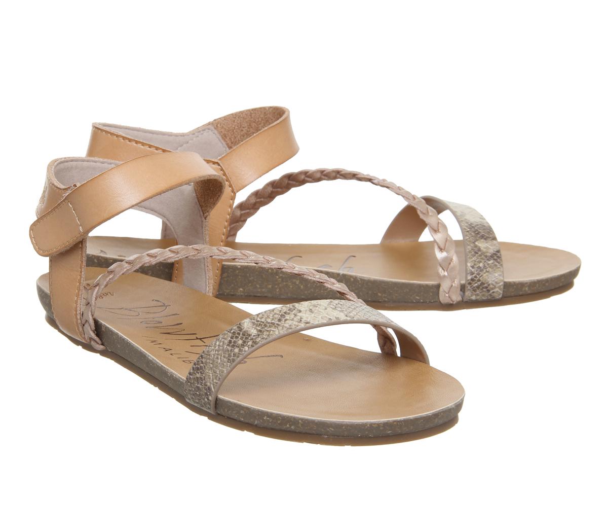 Blowfish Malibu Goya Sandals Desert Rose Mirage Rose Pearl Nude Pearl ...