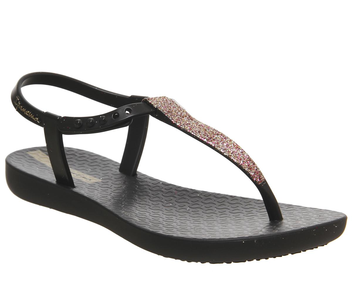 Charm Glitter Sandals Charm Glitter Sandals