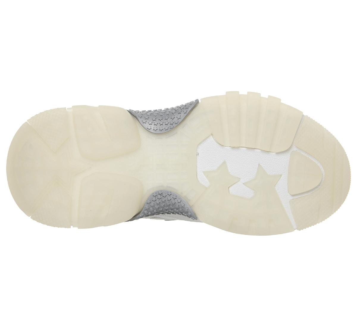 ash addict trainers white