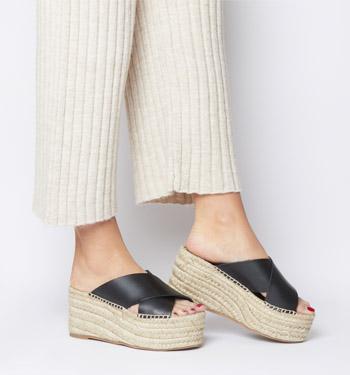 espadrille mule sandals