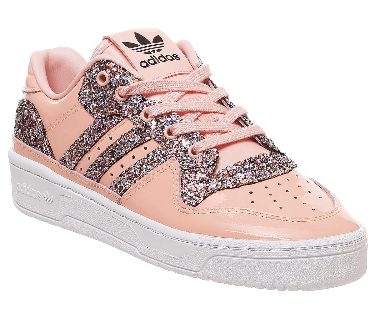 sparkly pink trainers