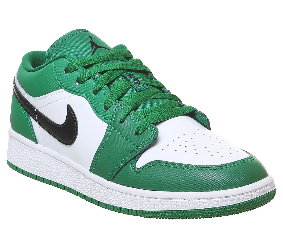 jordan 1 low green black