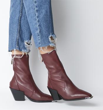 office ashen boots