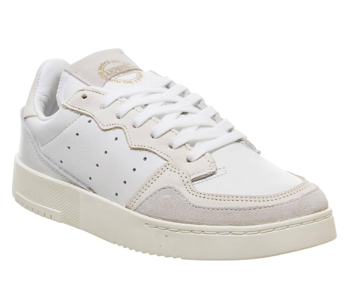 supercourt trainers white crystal white