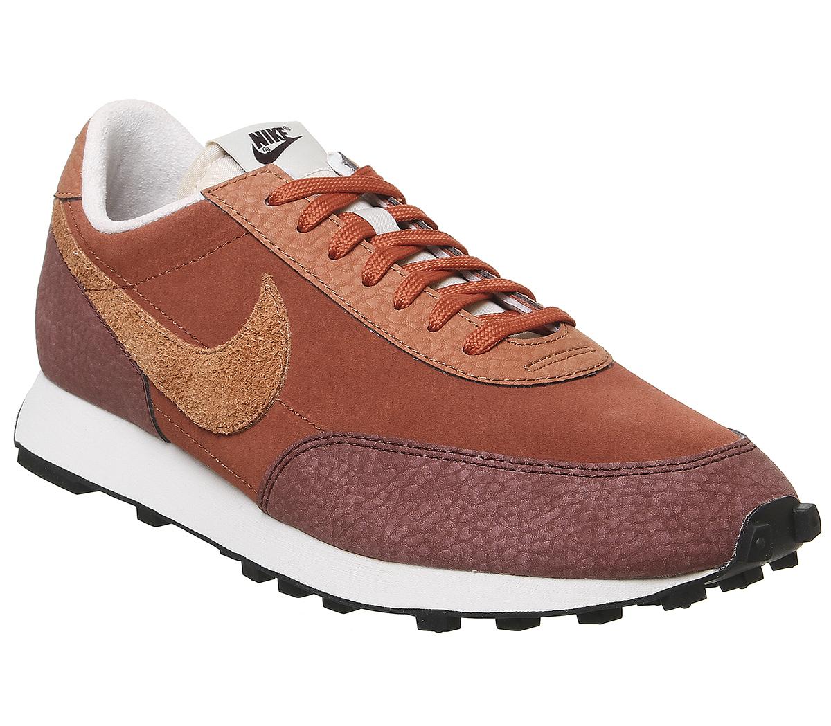 rust coloured trainers