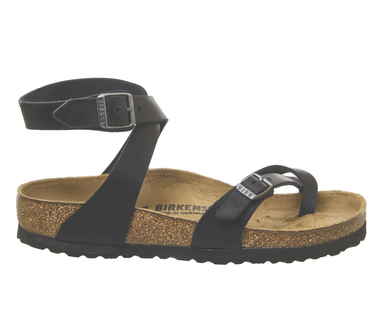 BIRKENSTOCK Yara Sandals Black - Sandalen