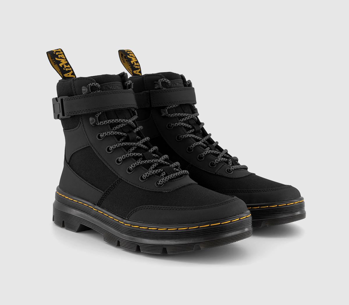 Dr. Martens Combs Tech Boots Black - Boots