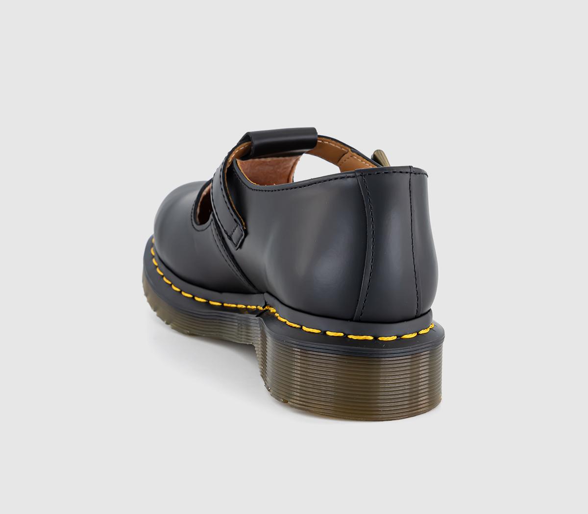 dr martens polley t bar flat shoe