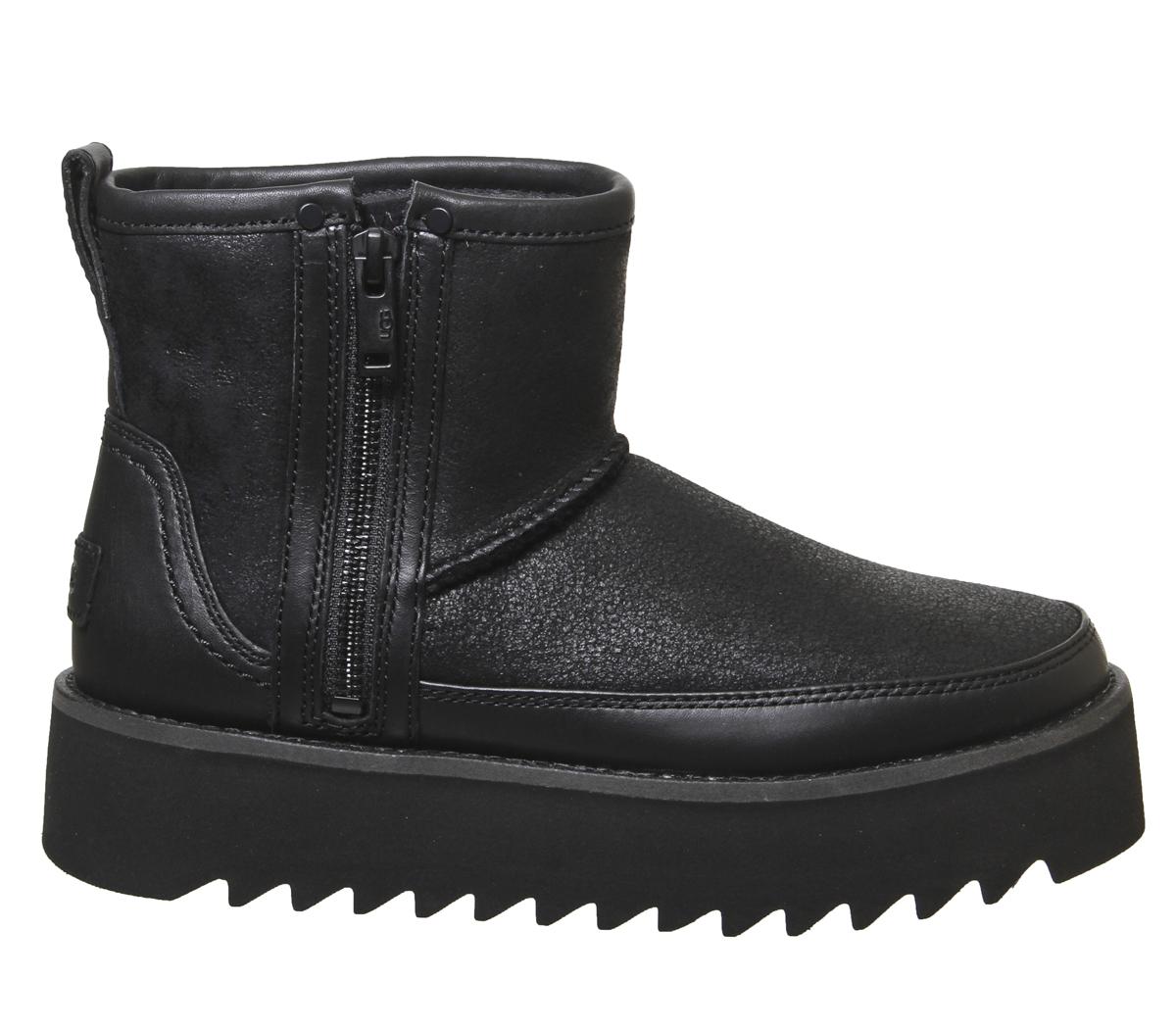 classic rebel biker short boot