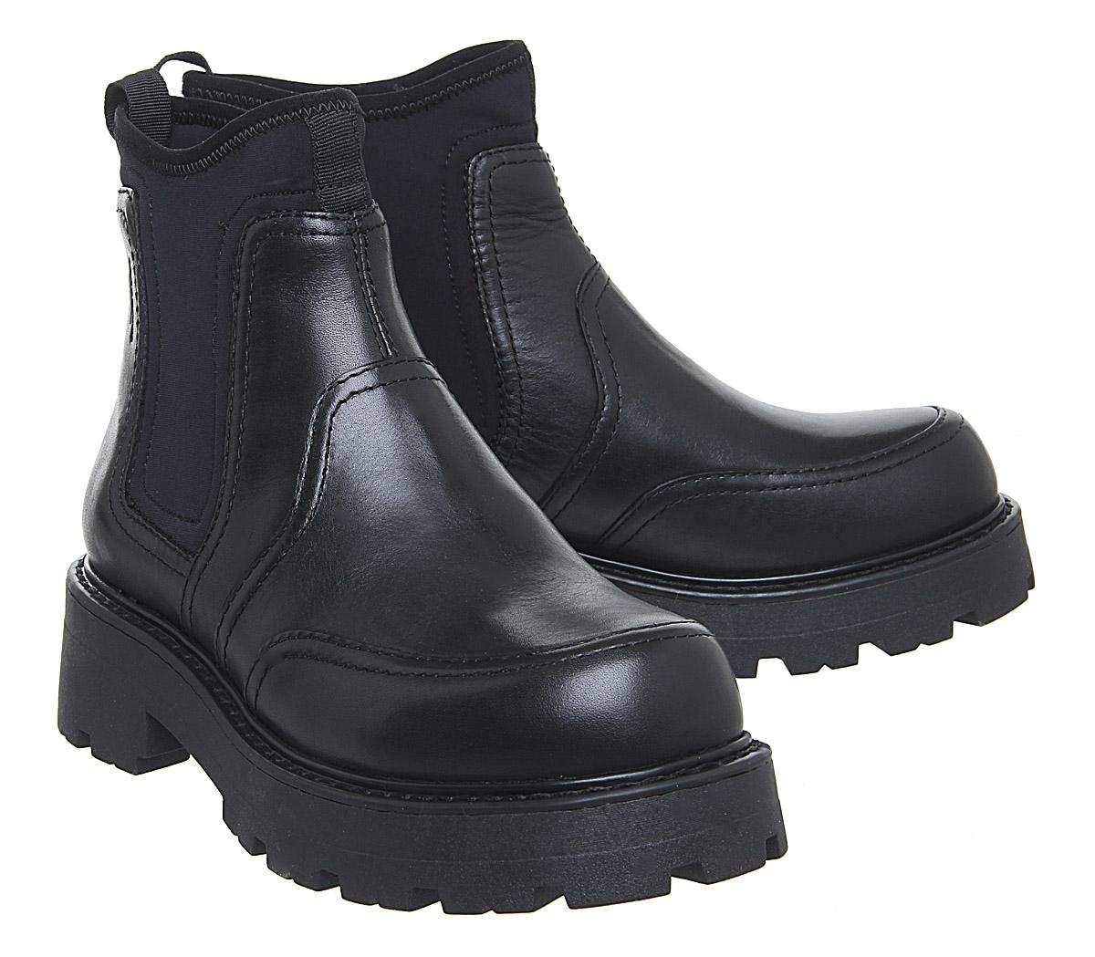 Vagabond Shoemakers Cosmo 2.0 Pull On Boots Black - Ankle Boots