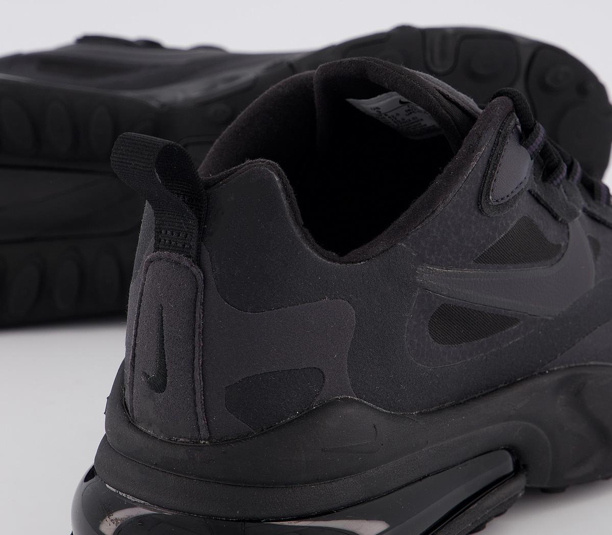 Nike Air Max 270 React Black Oil Grey Oil Grey Unisex Sports Nike Air Max 270 React Black Oil Grey Oil Grey Unisex Sports