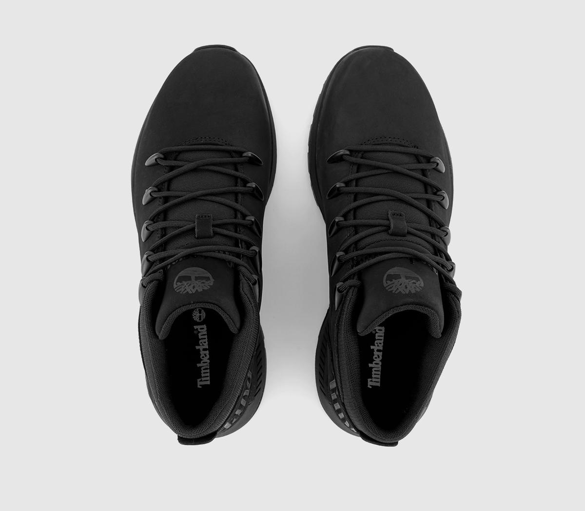 timberland boots sprint trekker mid a26p6 black nubuck