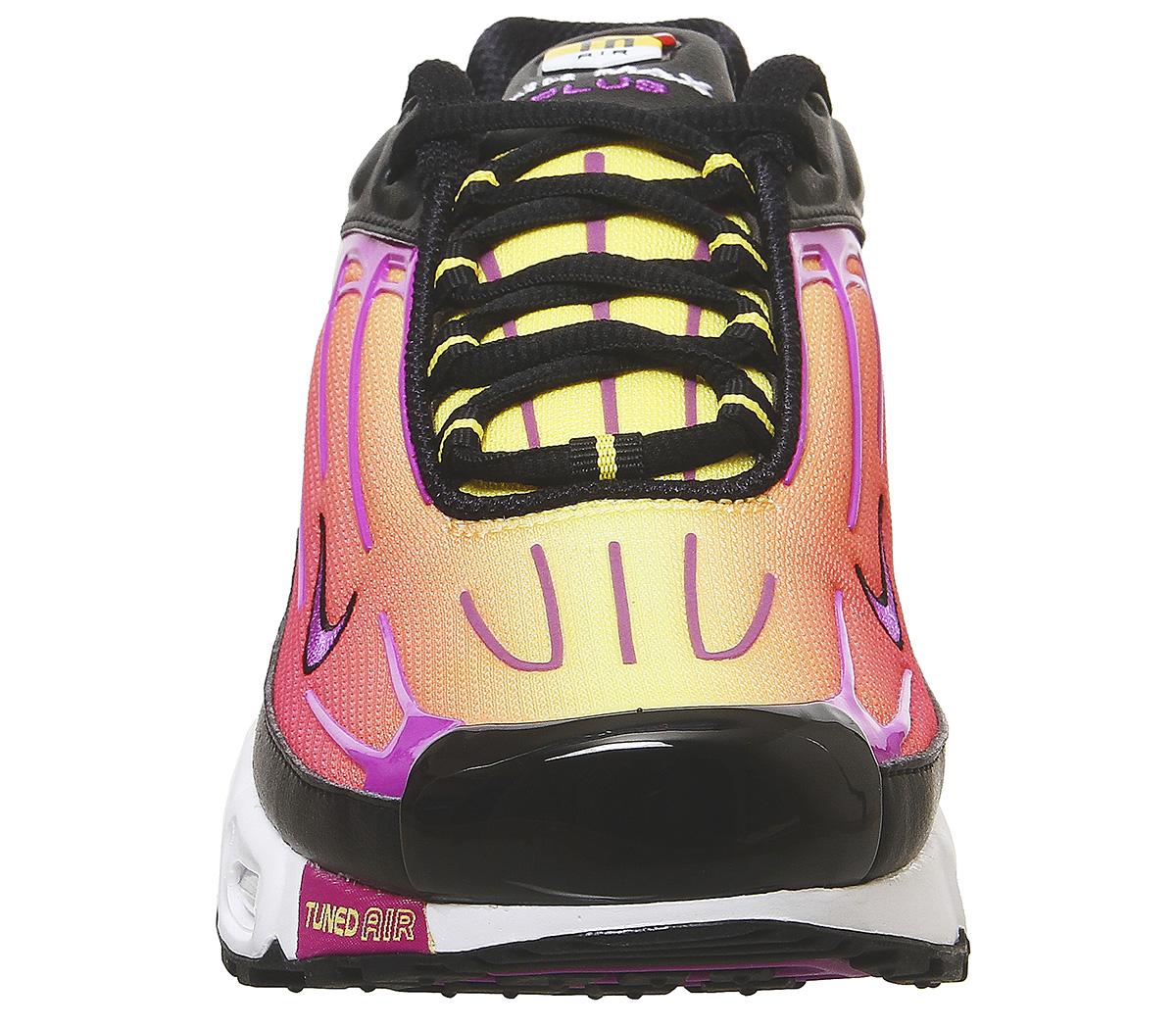 nike air max plus purple and pink