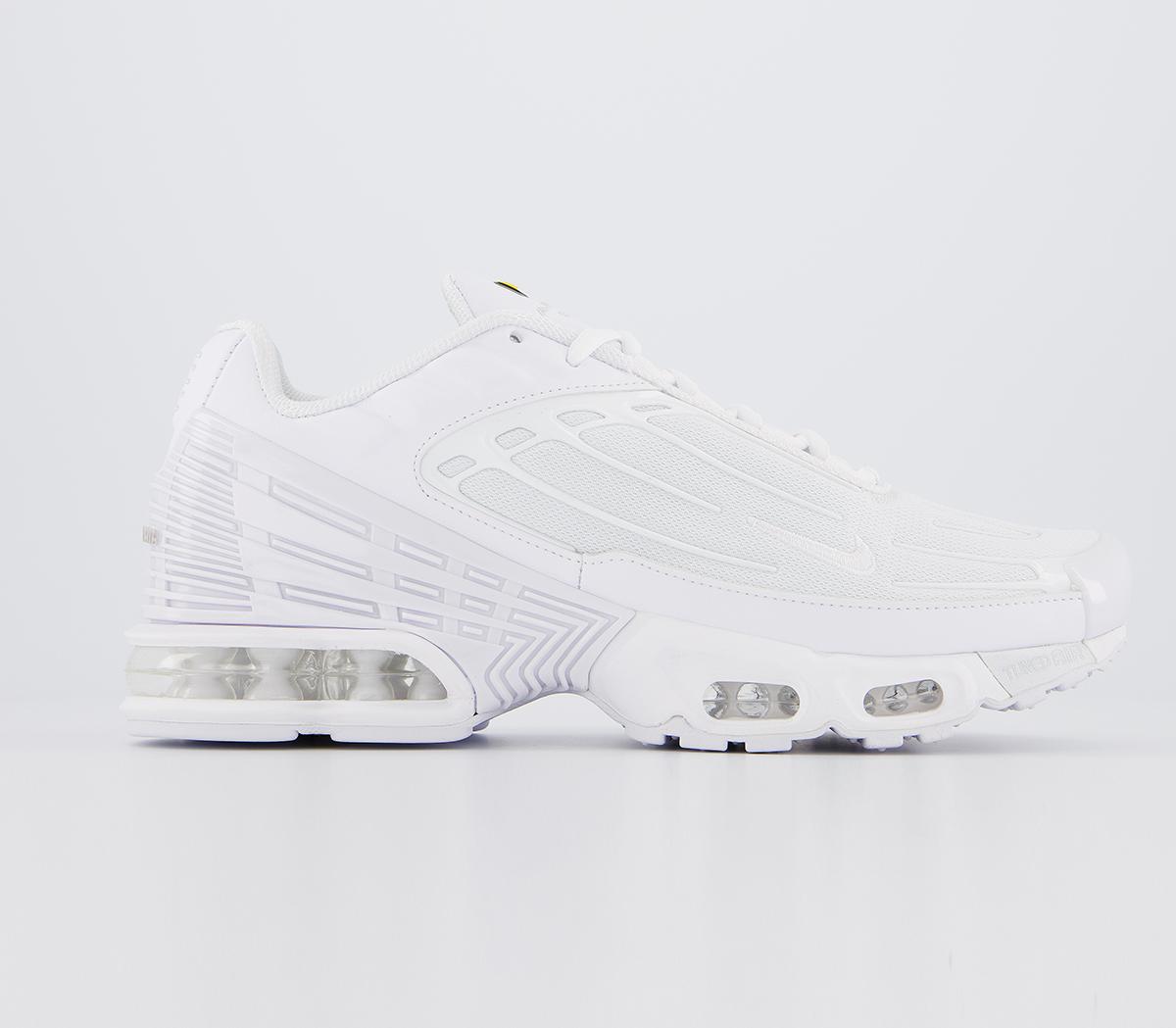 air max plus white leather