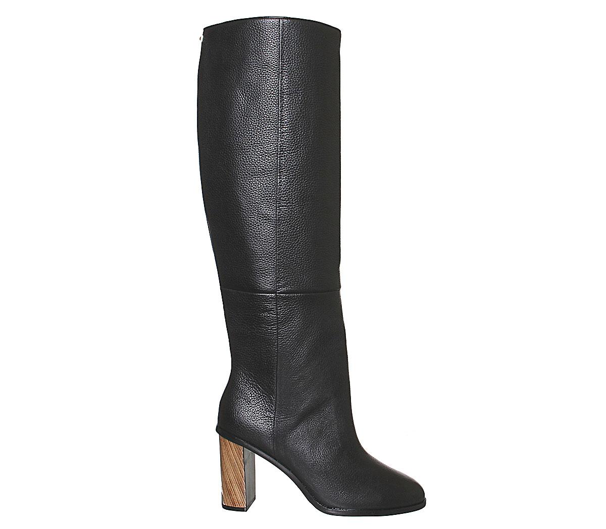 Ted Baker Dolarel Knee High Boots Black - Knee High Boots