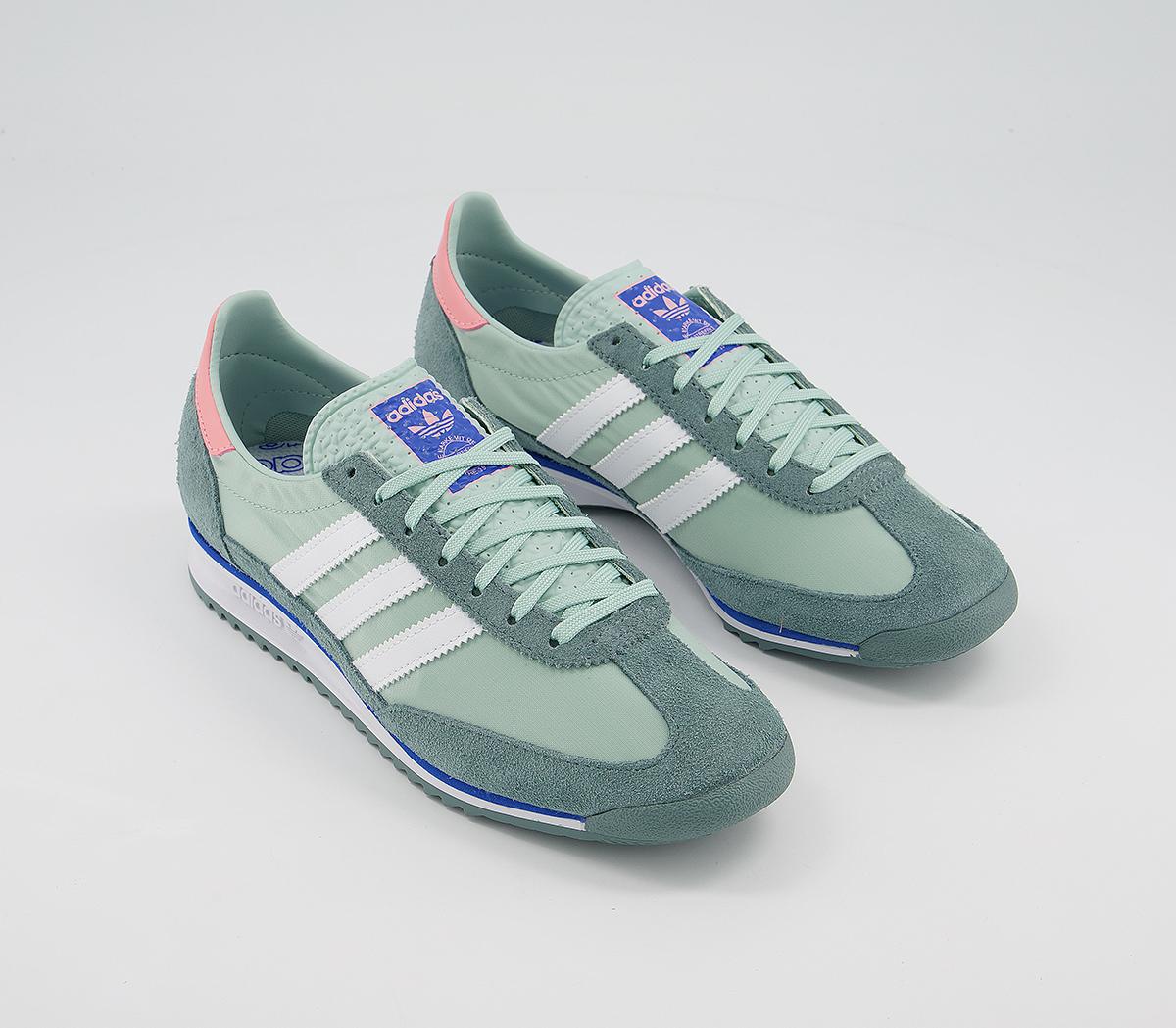 adidas Sl 72 Trainers Green Tint White Raw Green - Hers trainers