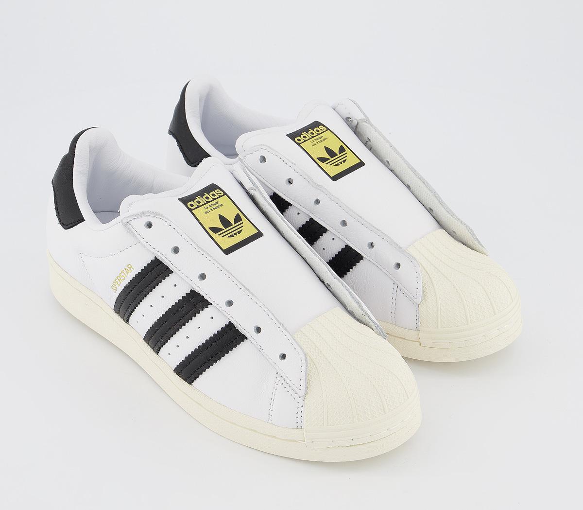 Adidas Superstar Trainers White Black White - Unisex Sports