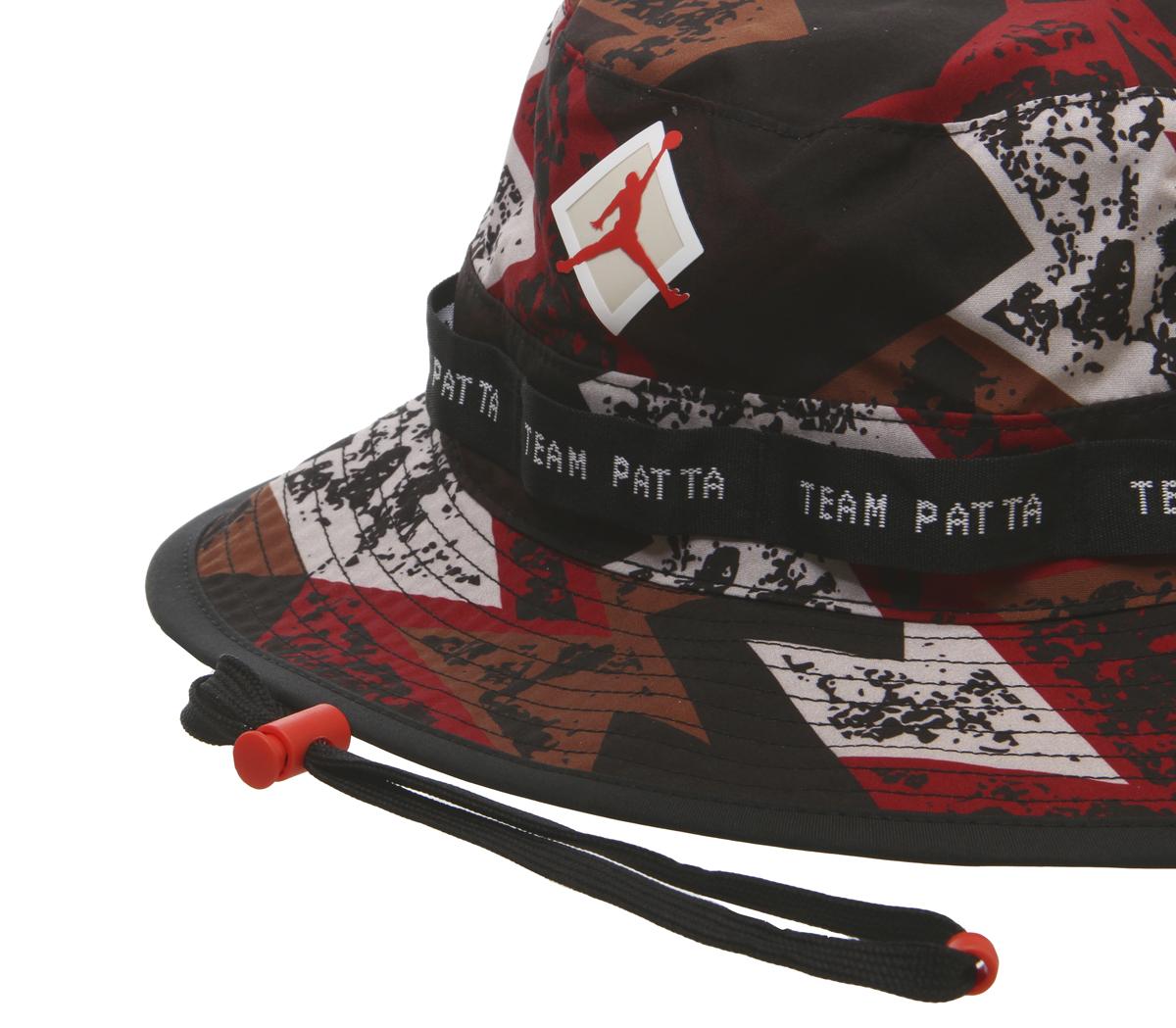 jordan x patta bucket hat