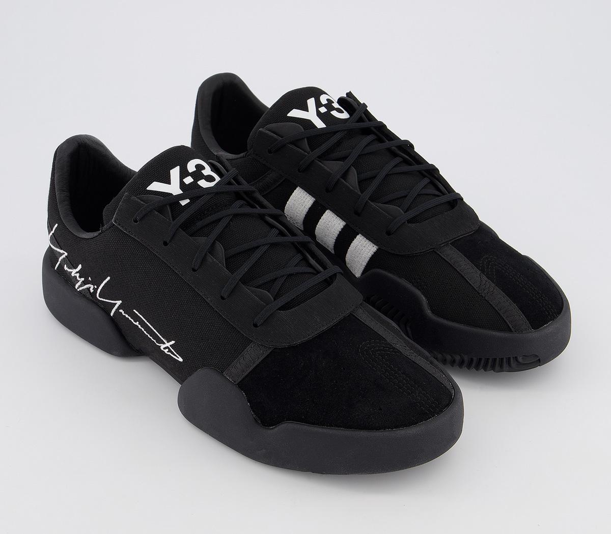 adidas Y3 Y3 Yunu Trainers Black White Unisex Sports