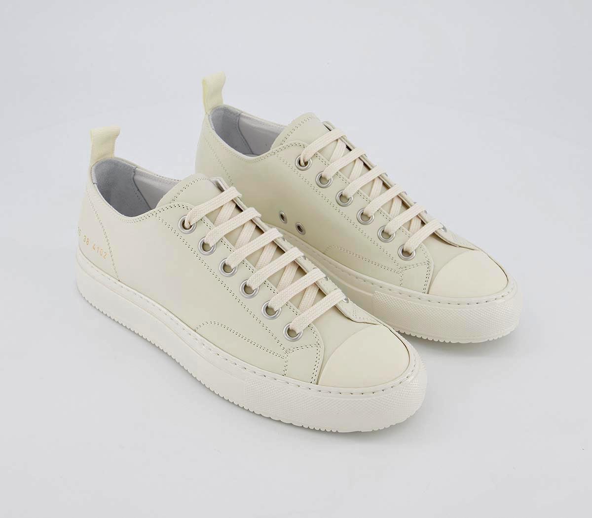 common projects white trainers