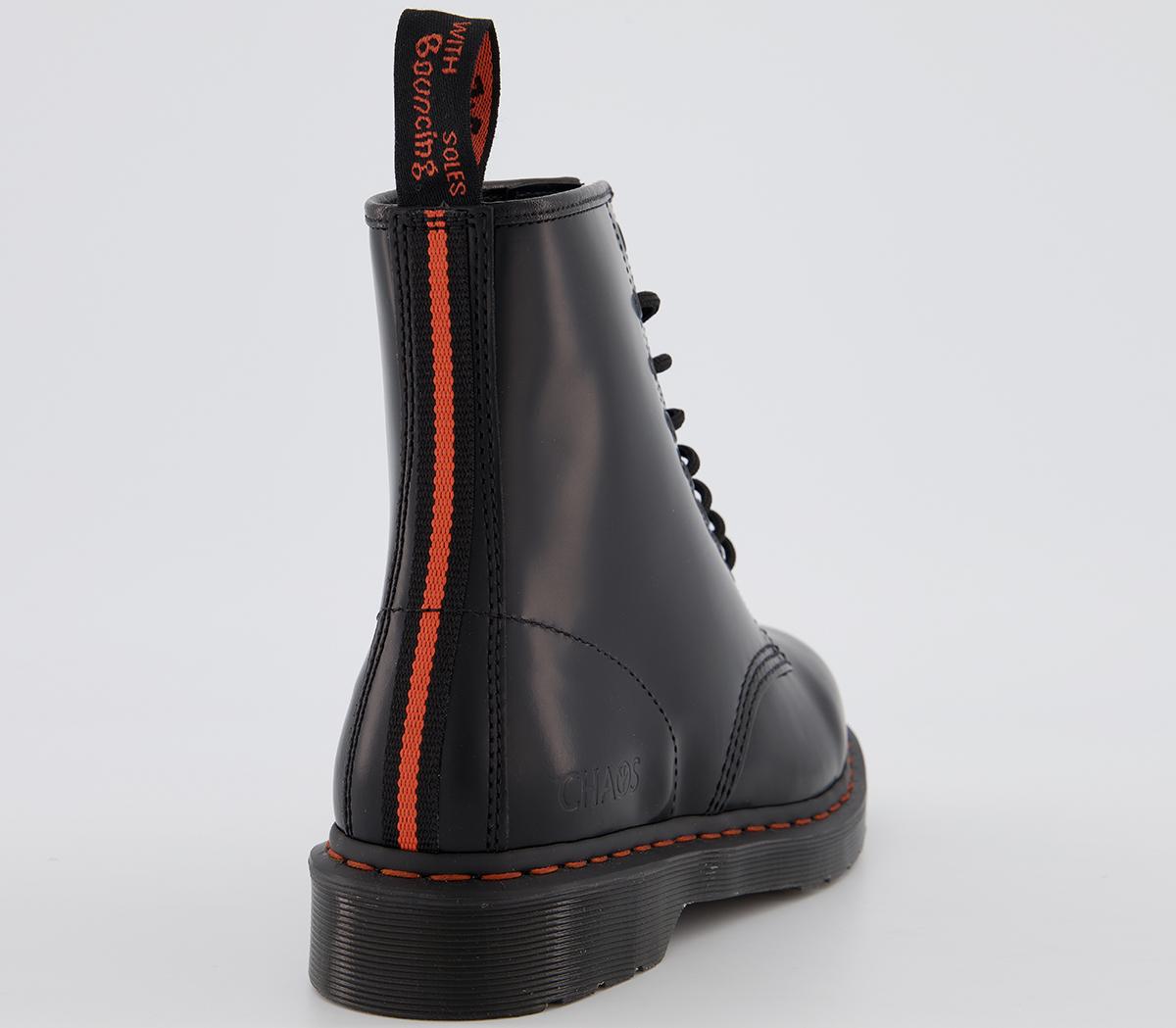 Dr. Martens 1460 Beams X Babylon Boots Black Smooth Leather - Boots