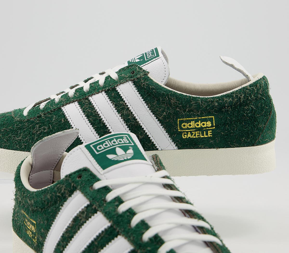 adidas Gazelle Vintage Collegiate Green White - Unisex Sports