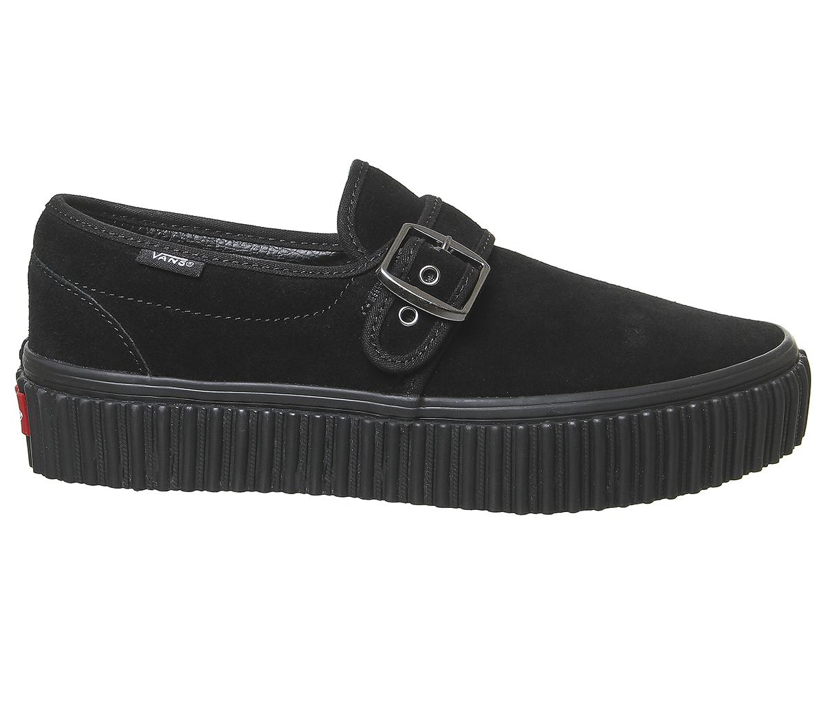 Vans Style 47 Creeper Slip Ons Black Hers trainers